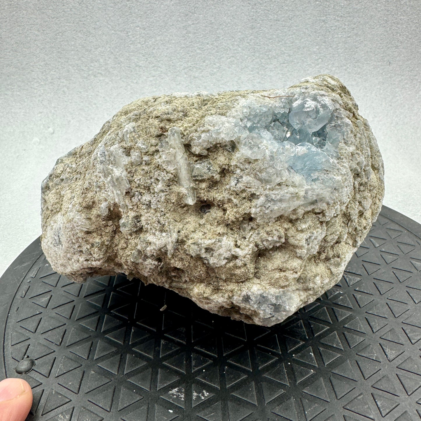 Celestina geoda Celestita 2,8 kg.