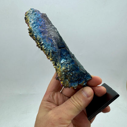 Drusa de amatista titanium aura
