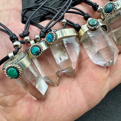 Munay Minerals Mallorca quartz pendants