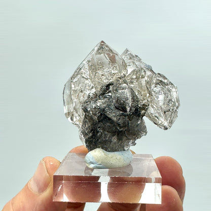 Cuarzo diamante Herkimer cetro