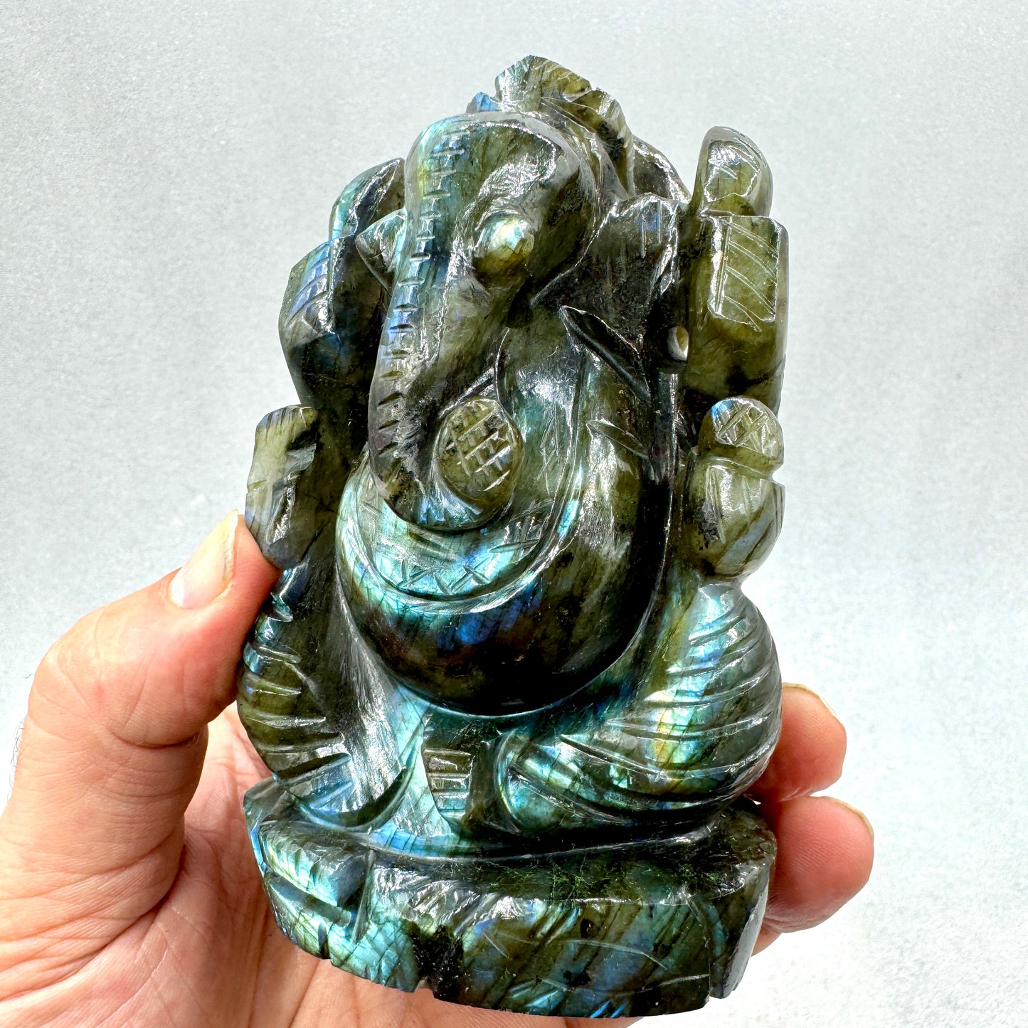 Dios Ganesha Ganapati Ganesh de labradorita