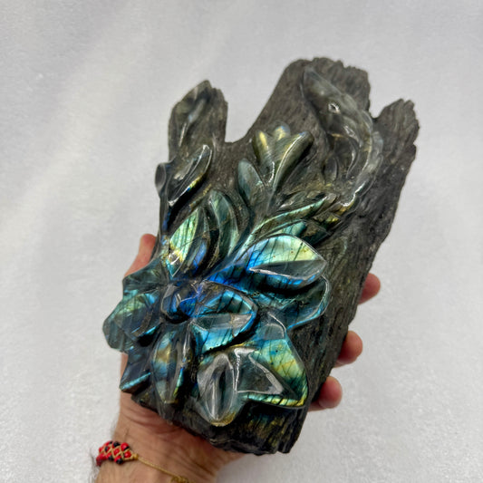 Labradorita semi pulida 6,1 kg. Munay Minerales Mallorca