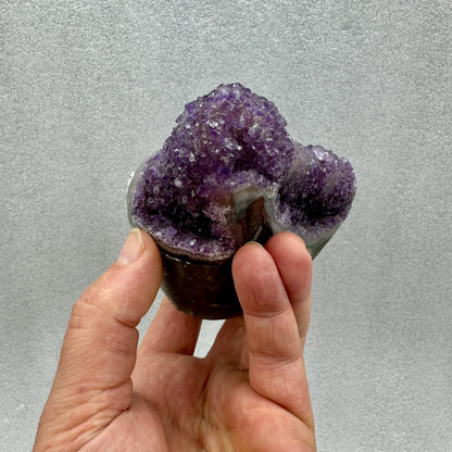 Drusa de amatista Amethyst cluster - Munay Minerales Palma de Mallorca Spain 