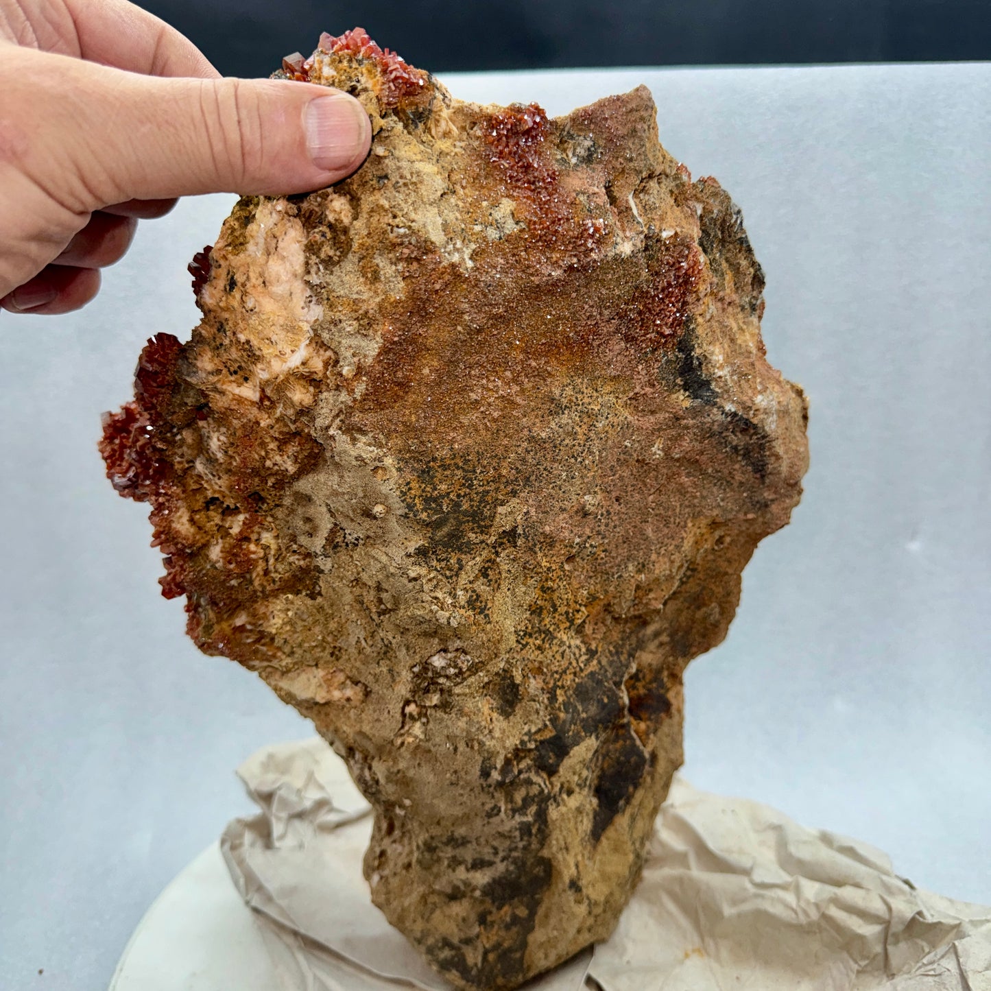 Vanadinita 5,9 kg. de Marruecos