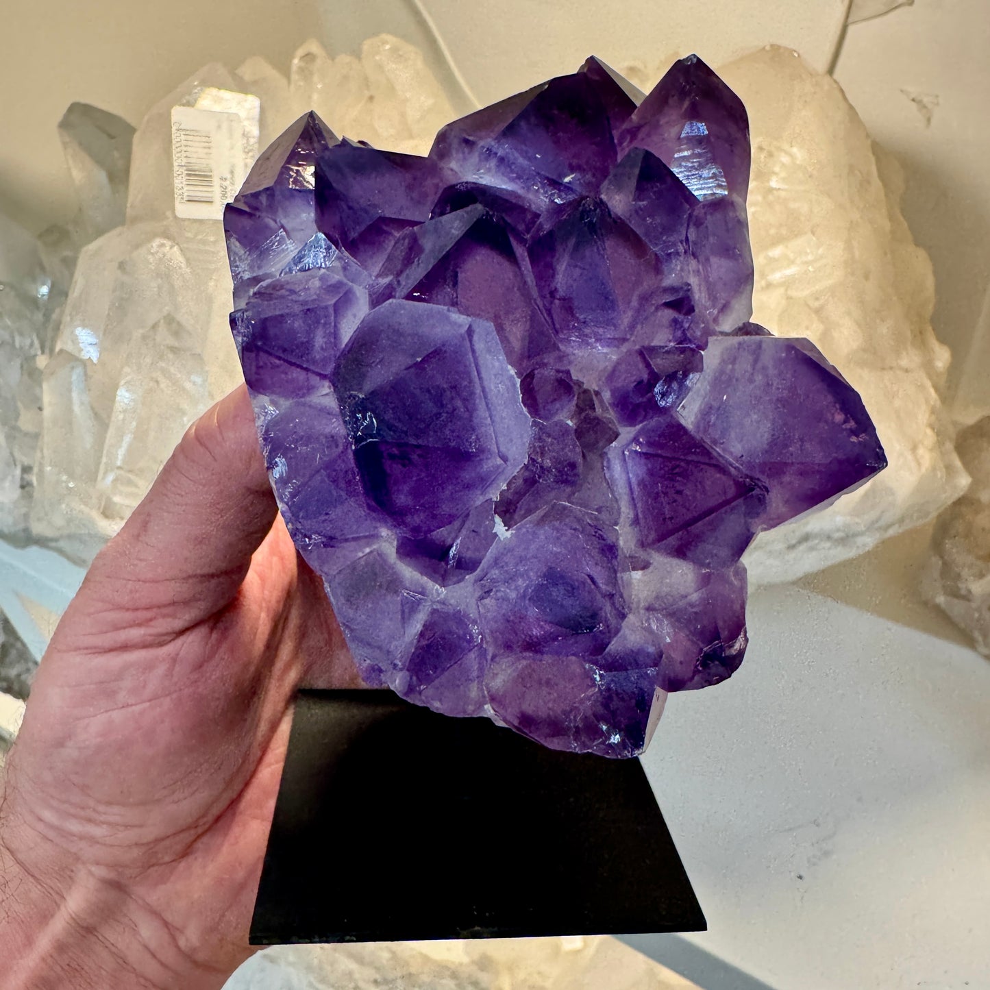 Drusa de amatista 1,3 kg. - Munay Minerales Mallorca