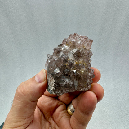 Drusa de amatista estalactita Flores del Alma Ojos del Espíritu