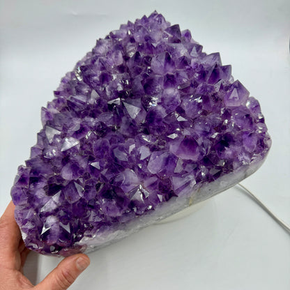 Amethyst druse, 14 kg. Munay Minerals, Mallorca