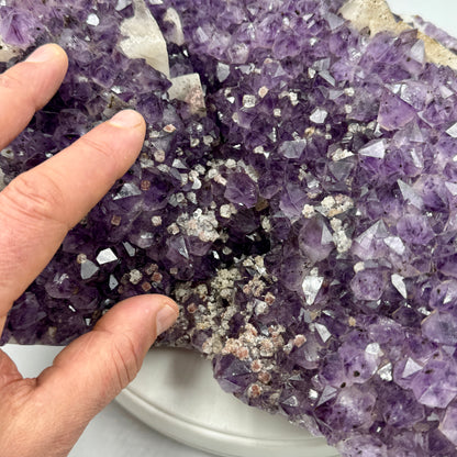 Drusa de amatista 13,5 kg. Munay Minerales Mallorca