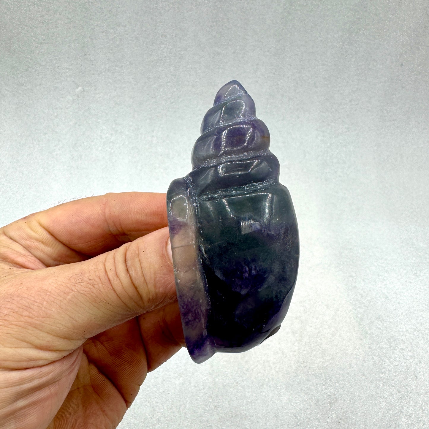 Caracola de fluorita