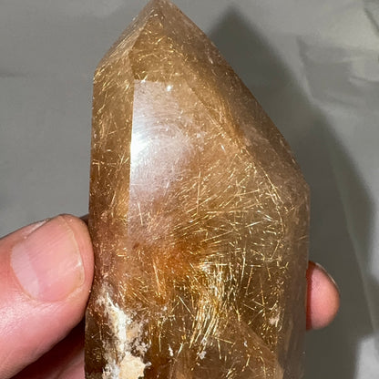 Quartz with rutile Munay Minerals Mallorca