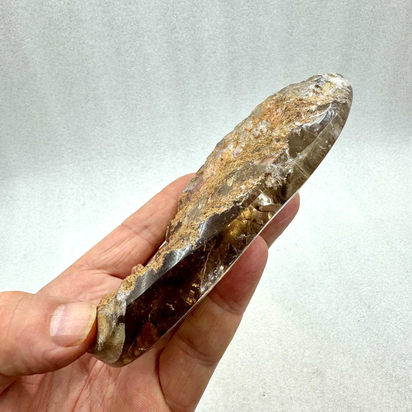 Cuarzo maestro chamánico con rutilo - MUNAY MINERALES MALLORCA