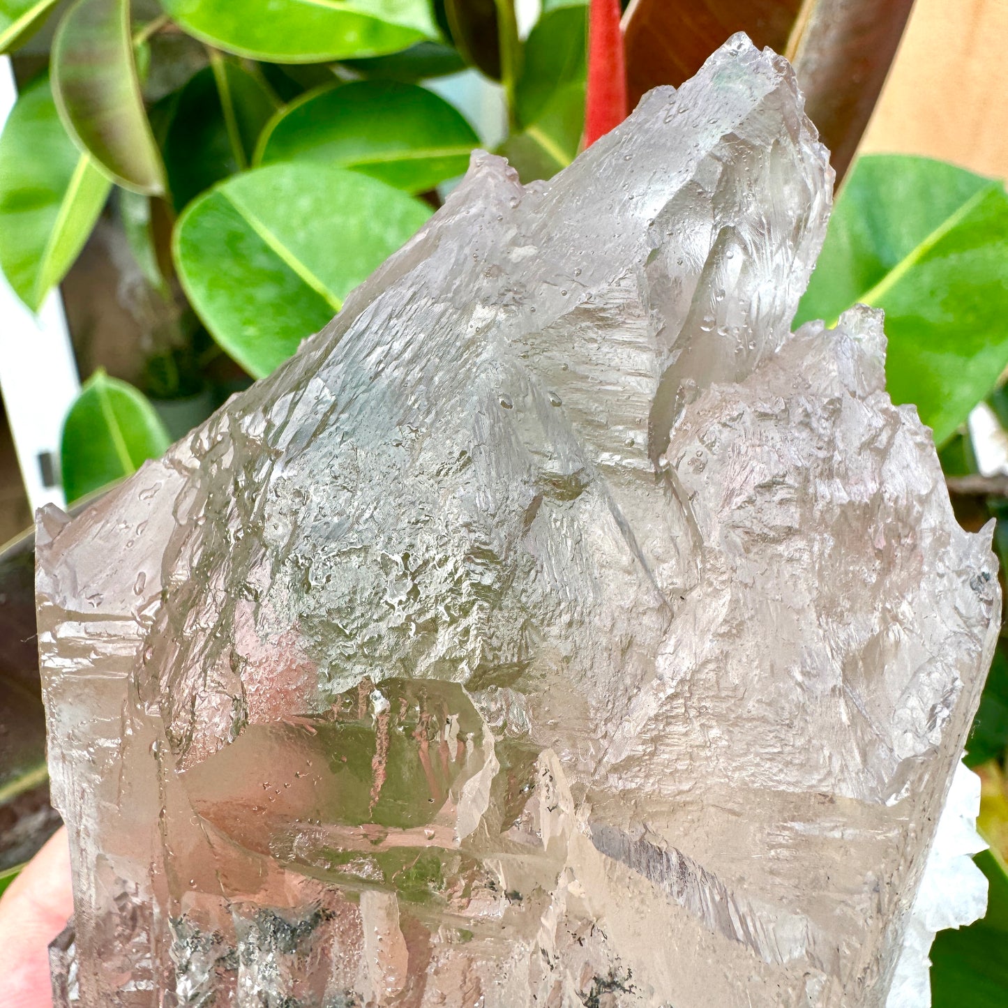 Cuarzo Himalaya con elbaita