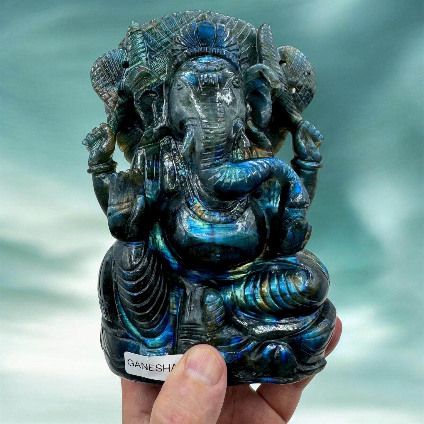 Ganesha labradorita 2,1 kg.
