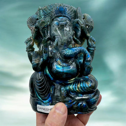 Ganesha labradorita 2,1 kg.