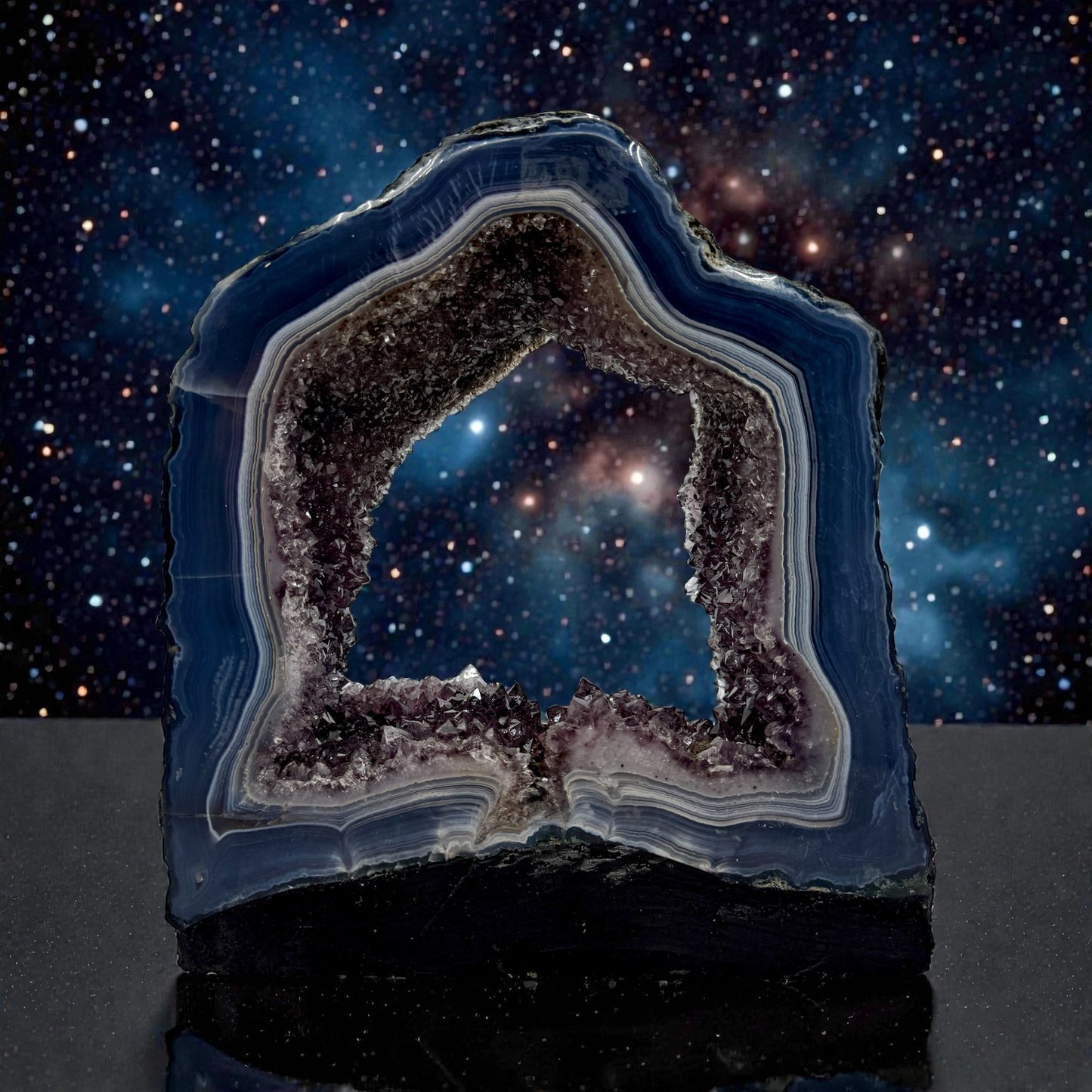 Geoda capilla rodaja de amatista 5,5 kg.