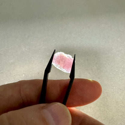 Turmalina rubelita rosa