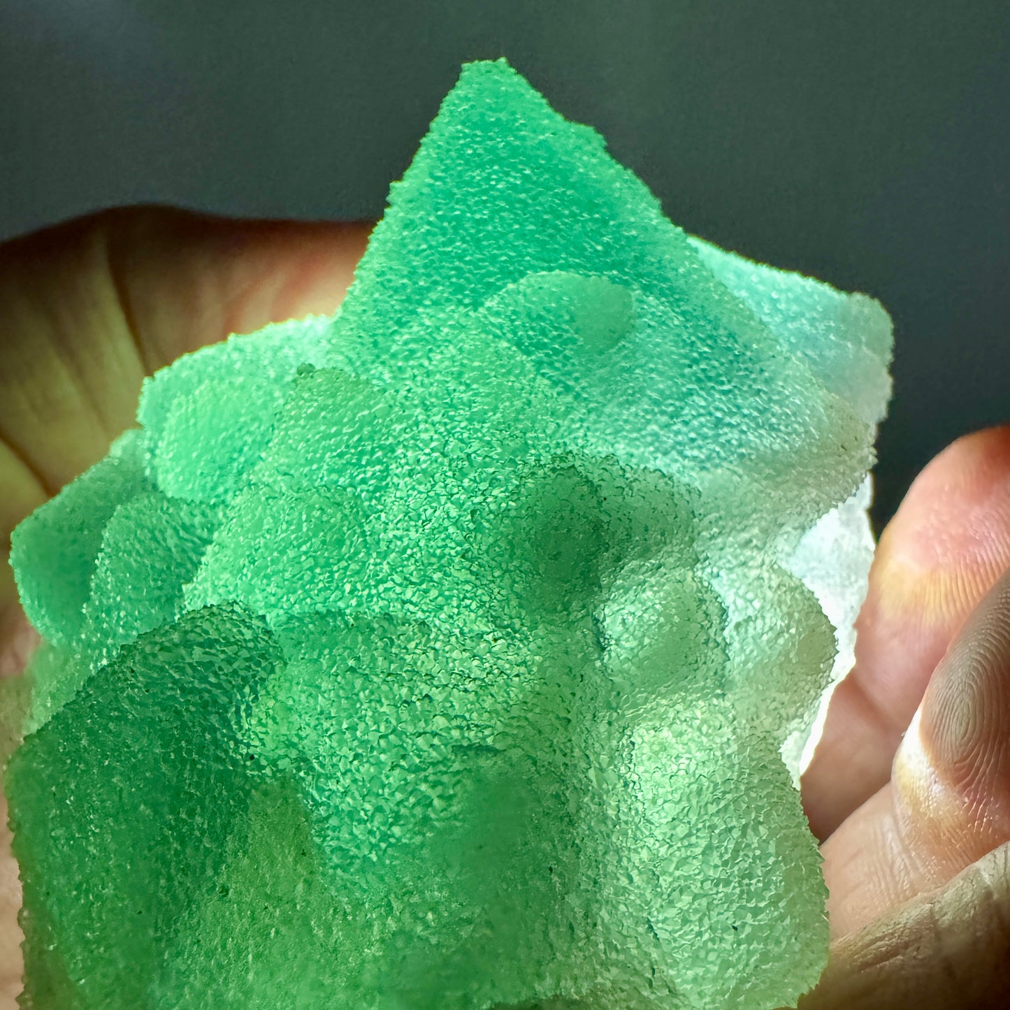 Fluorita verde octaédrica