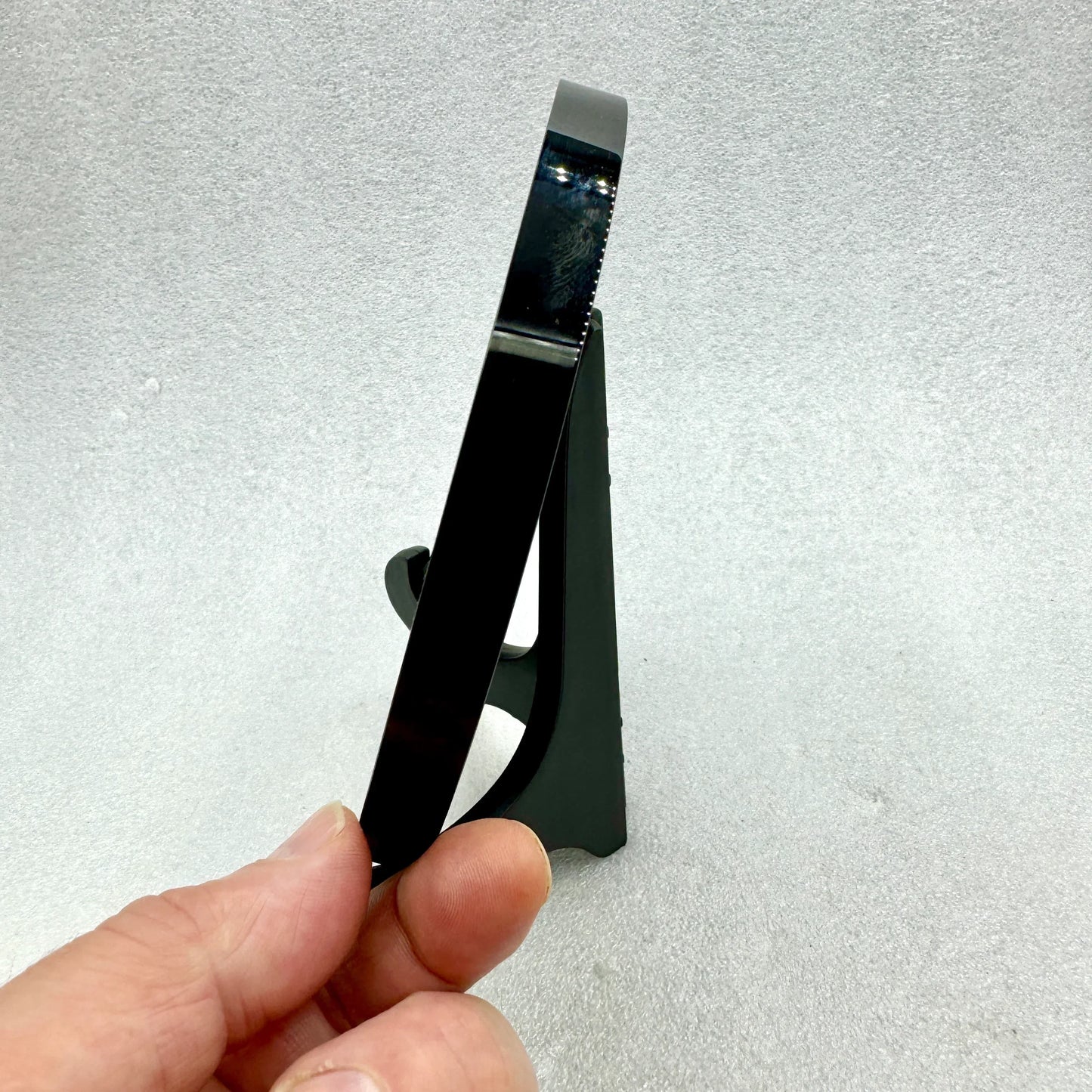 Espejo de obsidiana 145 mm. Obsidian mirror - Munay Minerales Palma de Mallorca Spain 