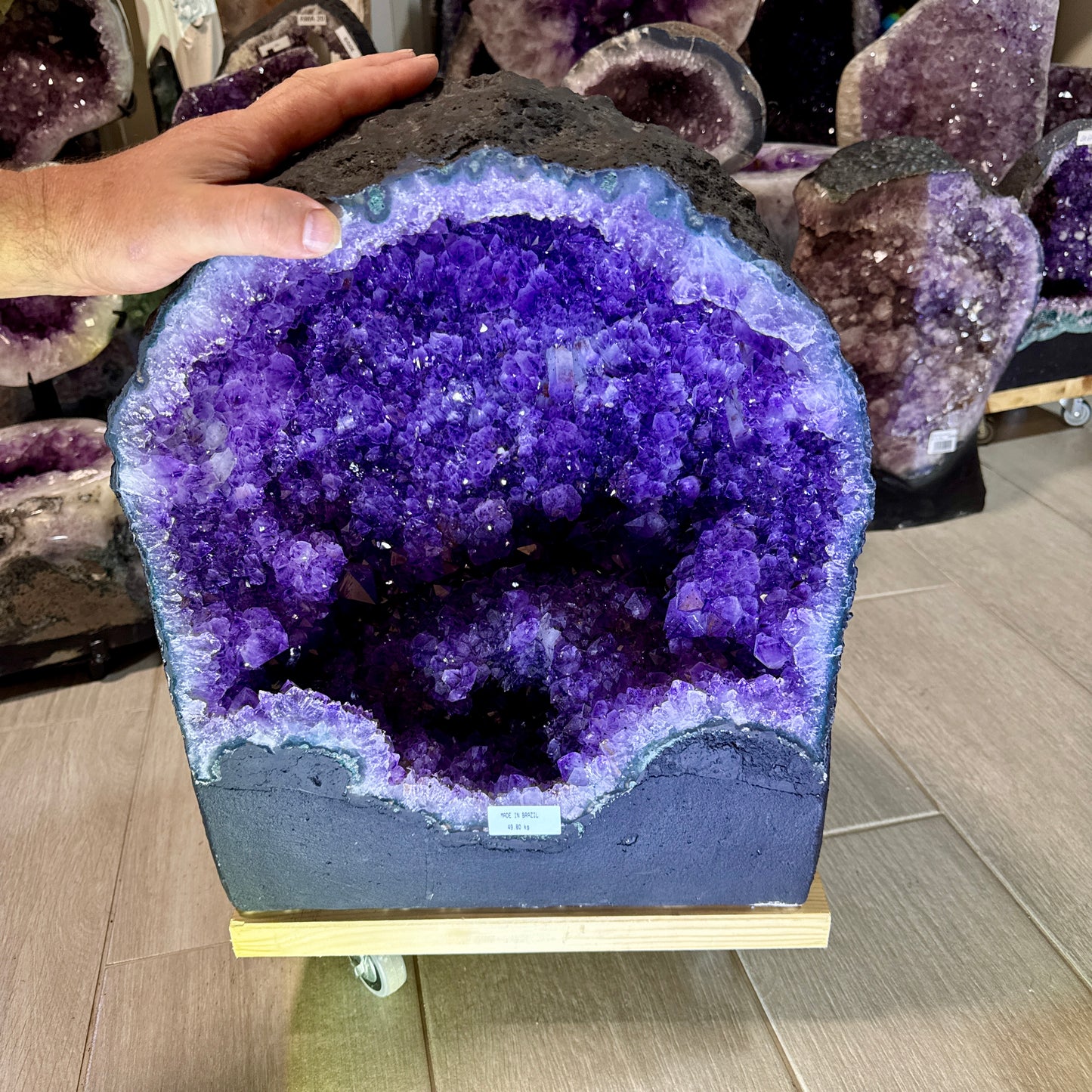 Geoda de amatista calidad extra