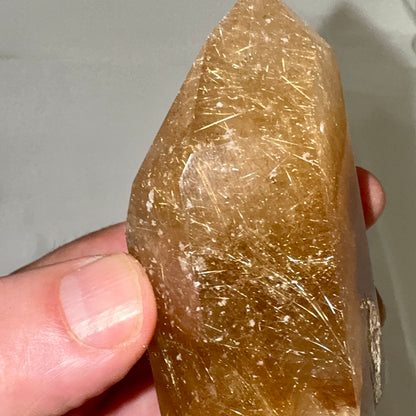Quartz with rutile Munay Minerals Mallorca