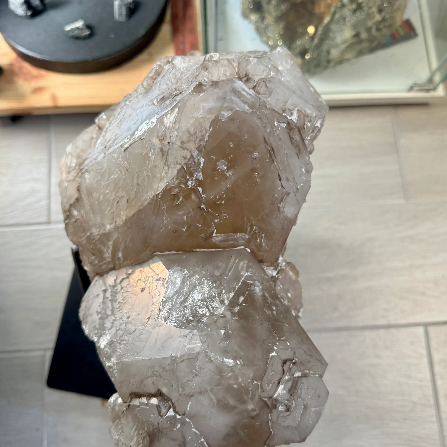 Cuarzo elestial grupo 22,3 kg. - Munay Minerales Palma de Mallorca Spain 
