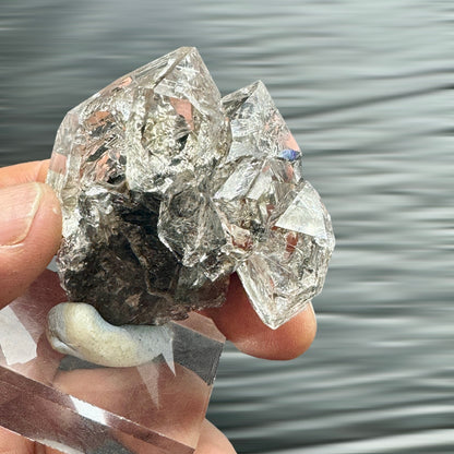 Cuarzo diamante Herkimer cetro