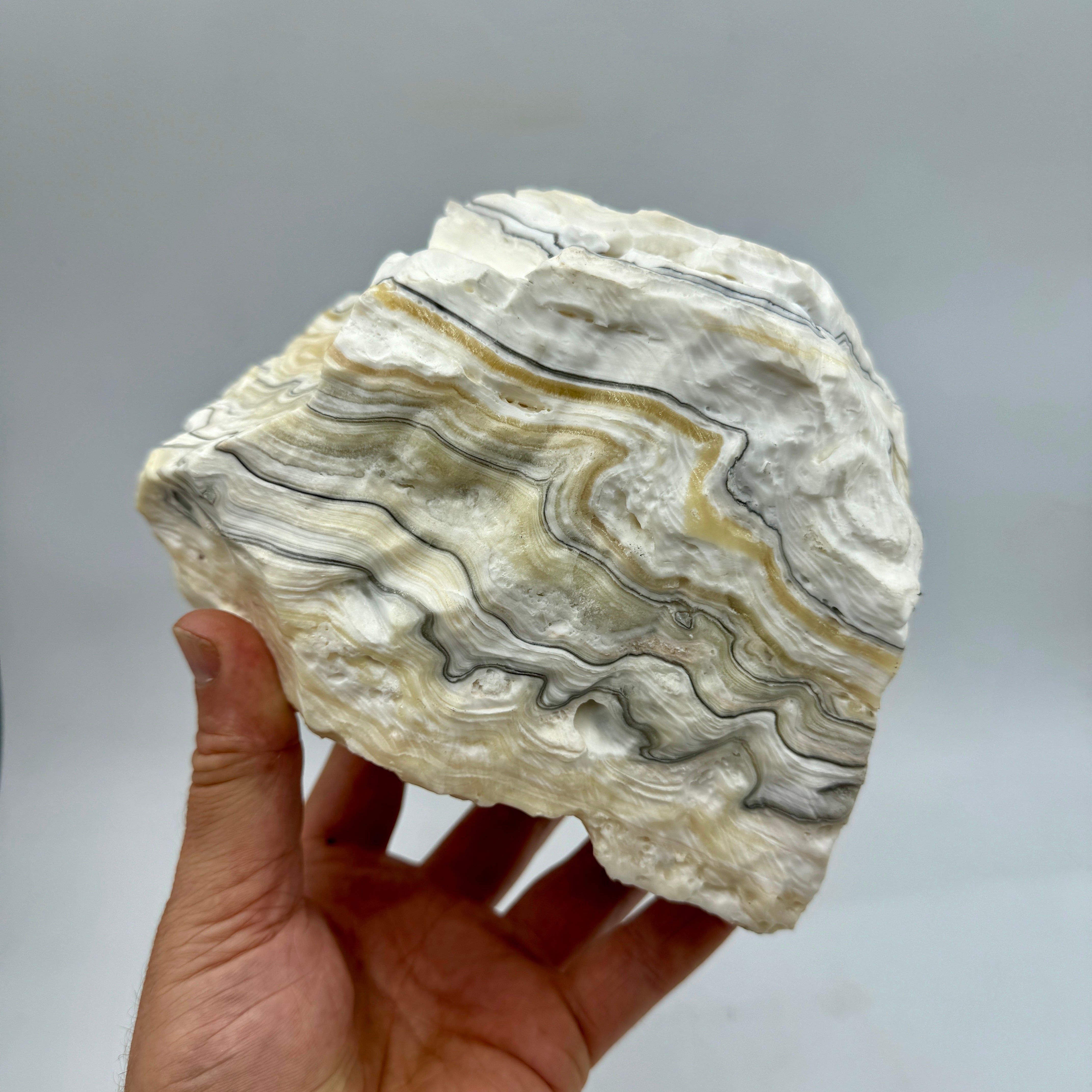 Calcita cebra 4,7 kg. Munay Minerales Mallorca