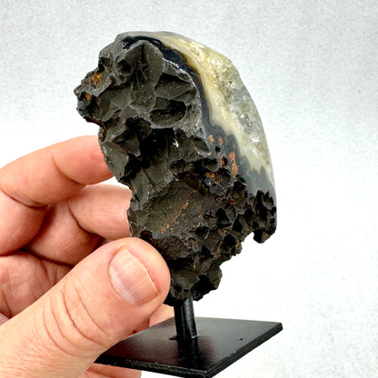 Ágata base metálica