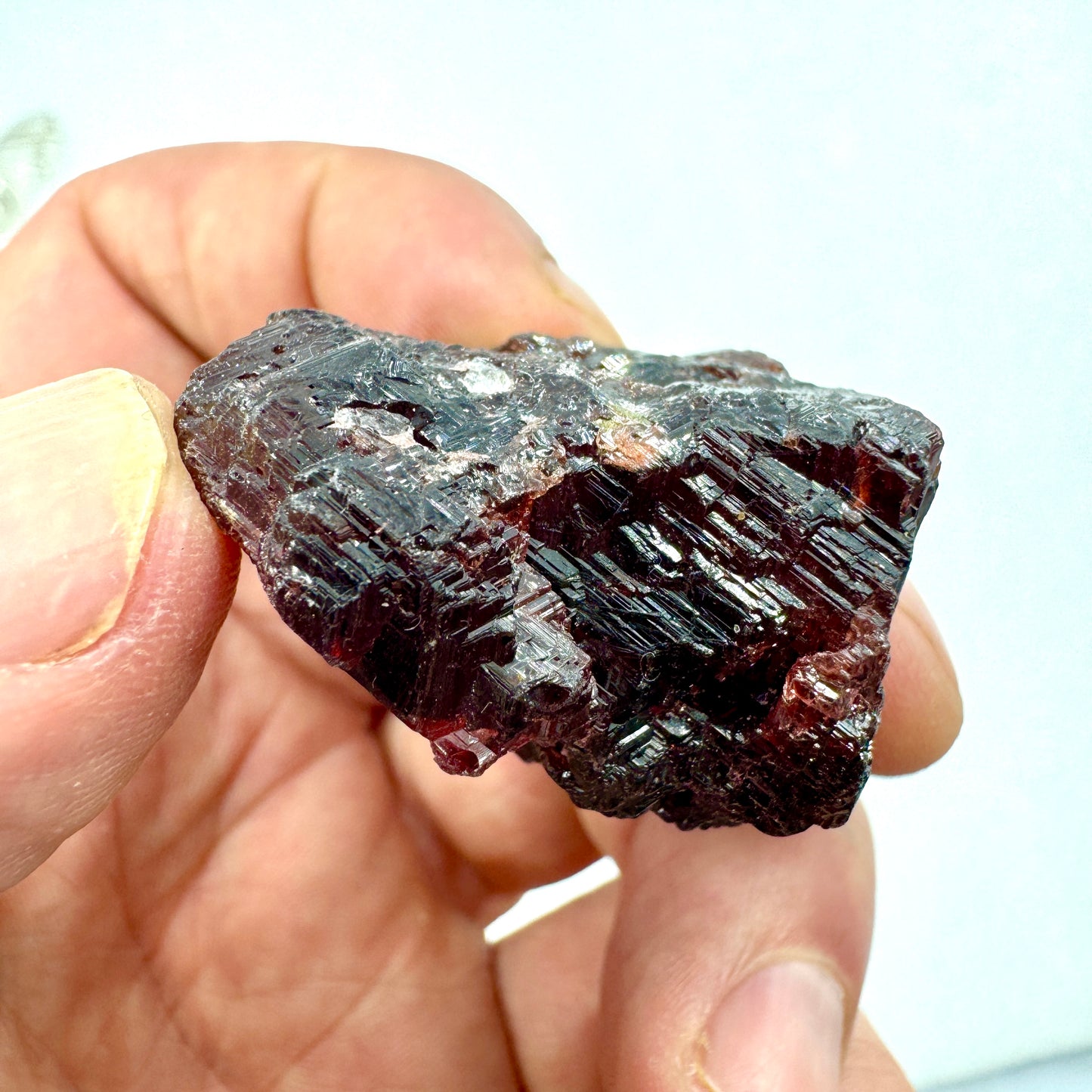 Granate espesartina mina Navegadora Brasil