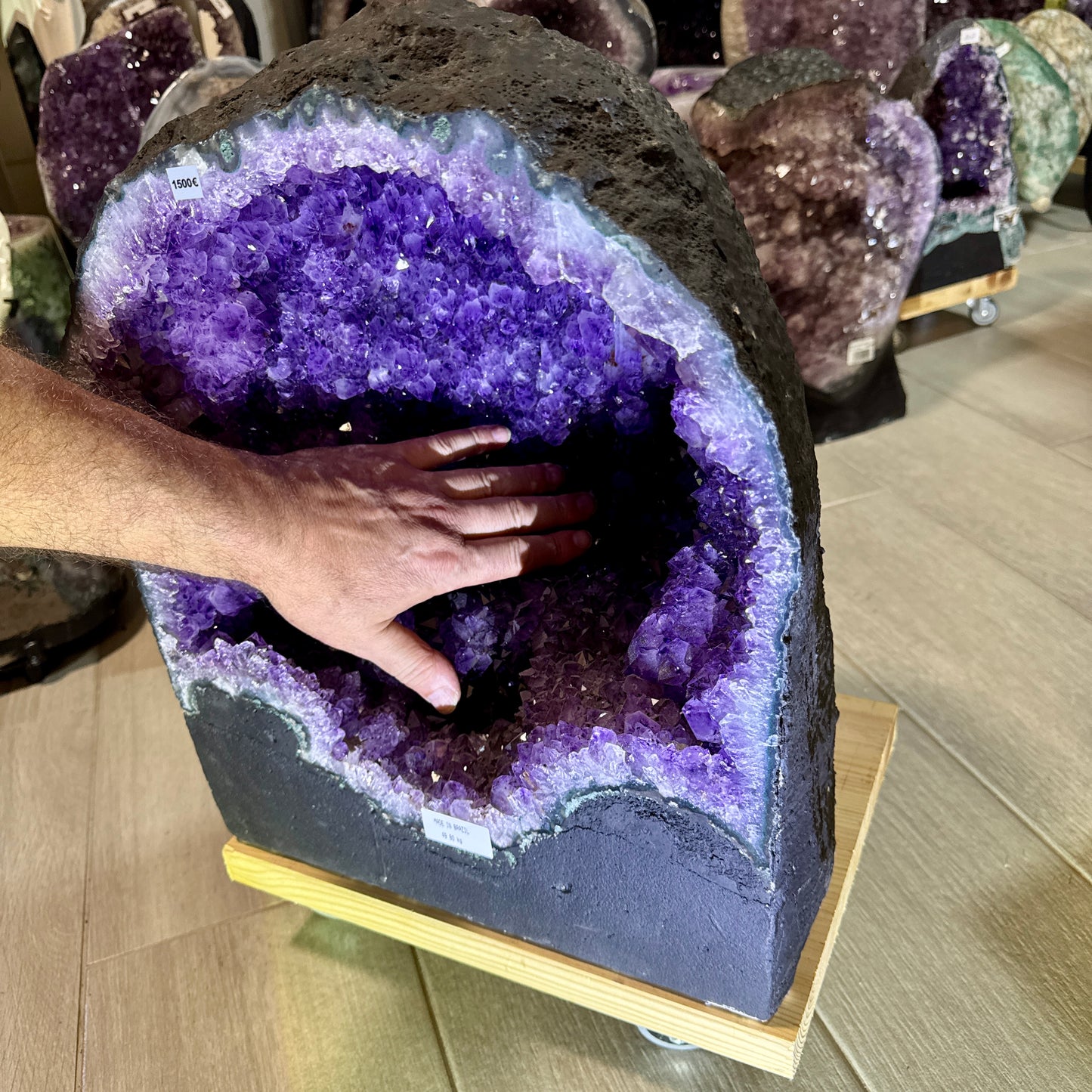 Geoda de amatista calidad extra