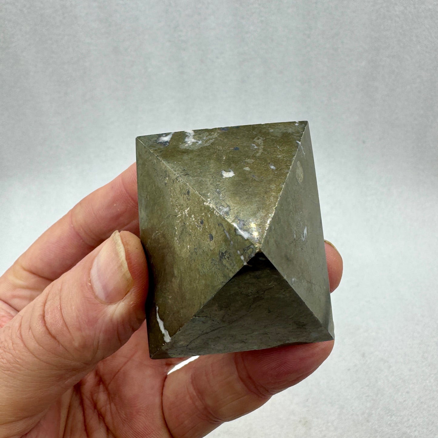 Pirita octaédrica octahedral Pyrite