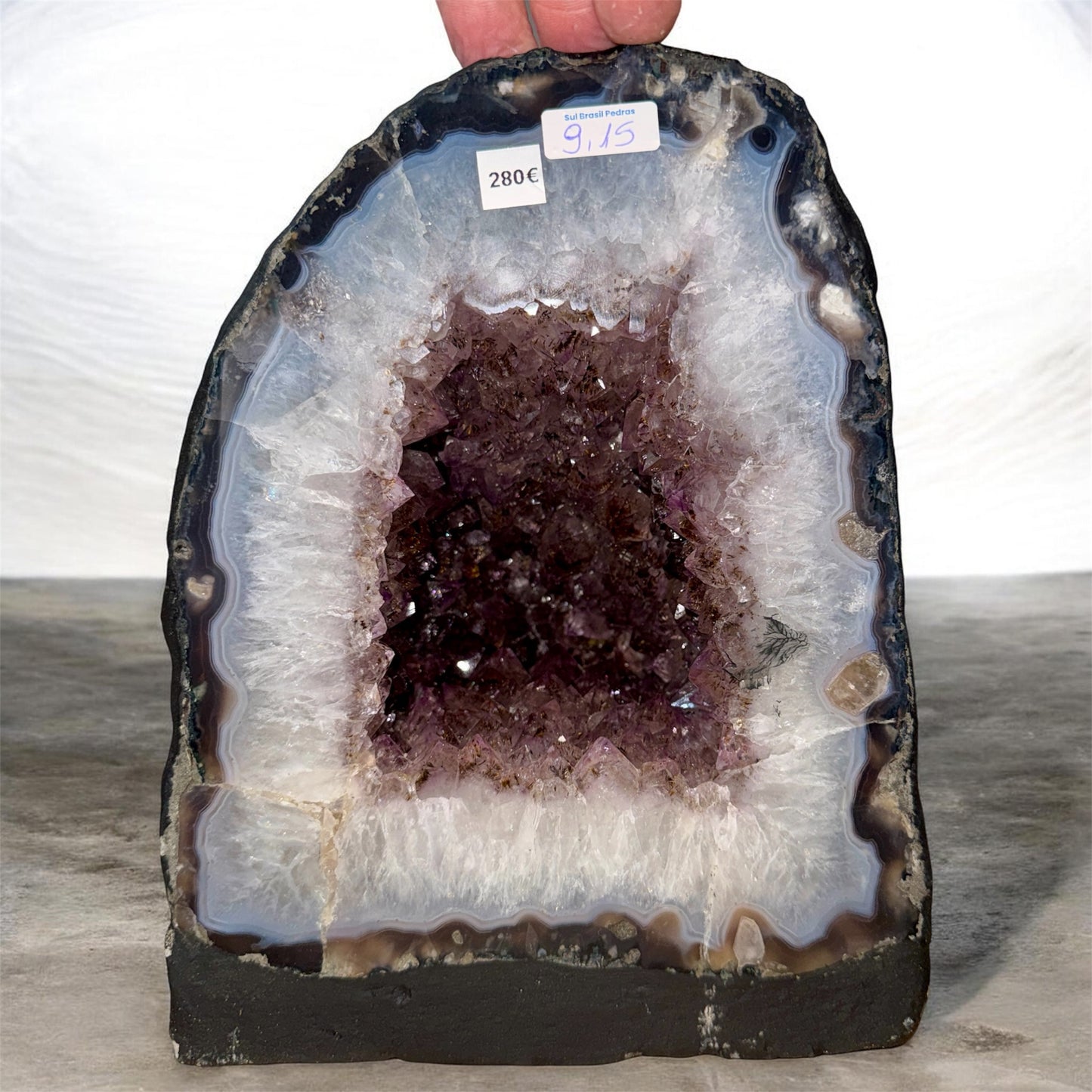 Geoda de amatista 9,1 kg.