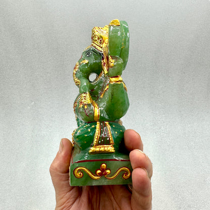 Dios Ganesha Ganapati Ganesh de aventurina