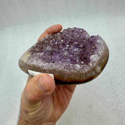 Drusa de amatista corazón Munay Minerales - MUNAY MINERALES MALLORCA