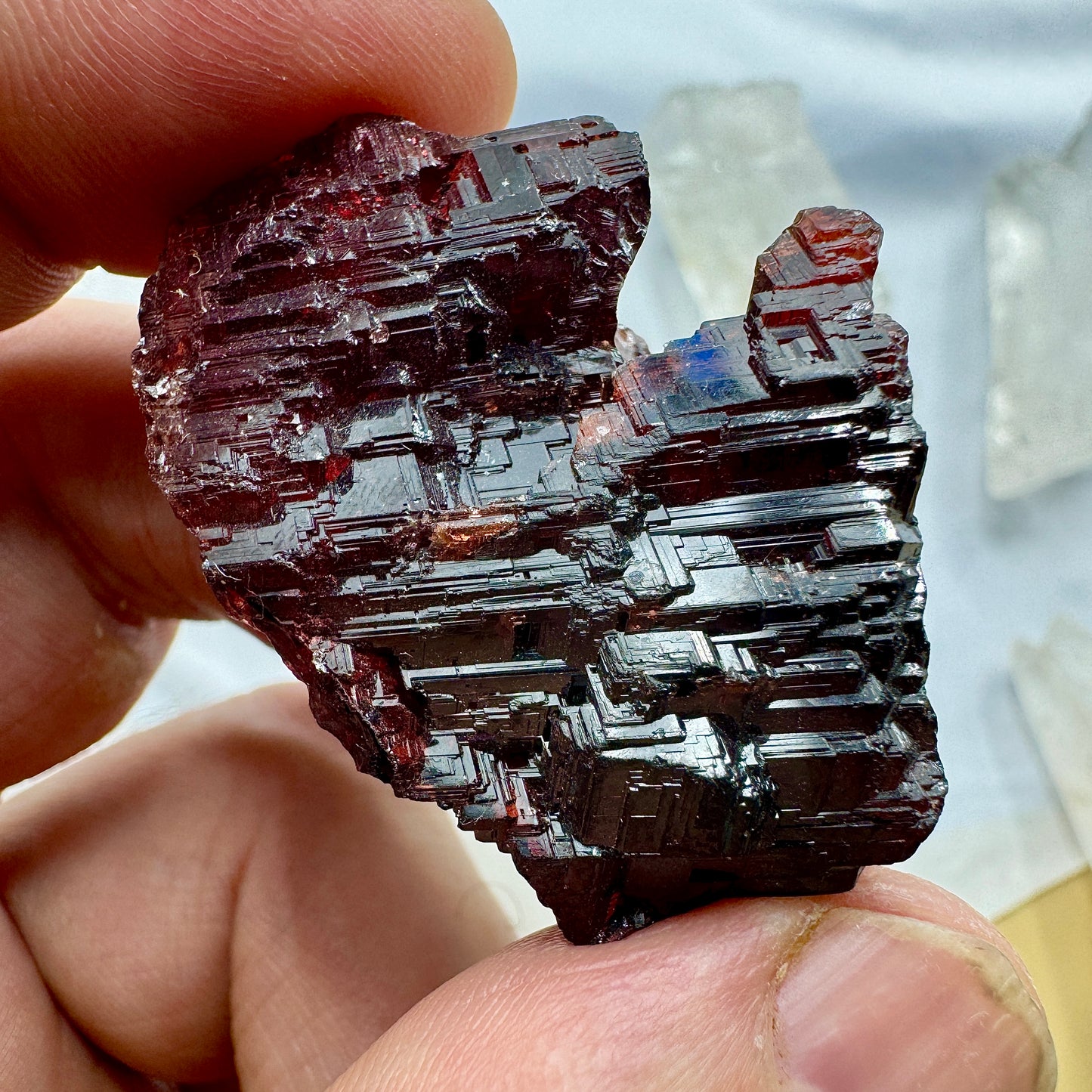 Granate espesartina mina Navegadora Brasil