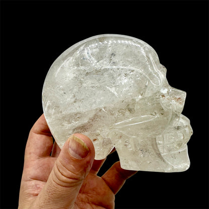 Cráneo calavera de cuarzo