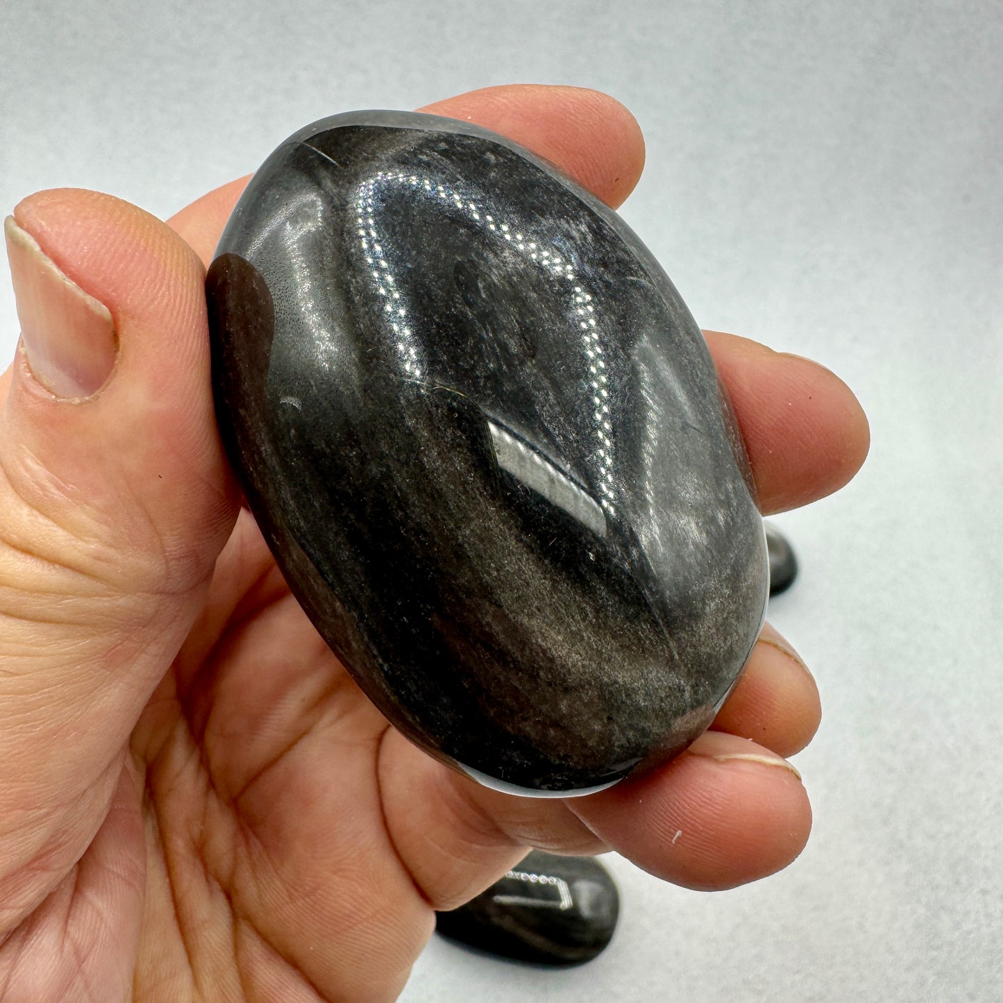 Obsidiana plateada ref. 6
