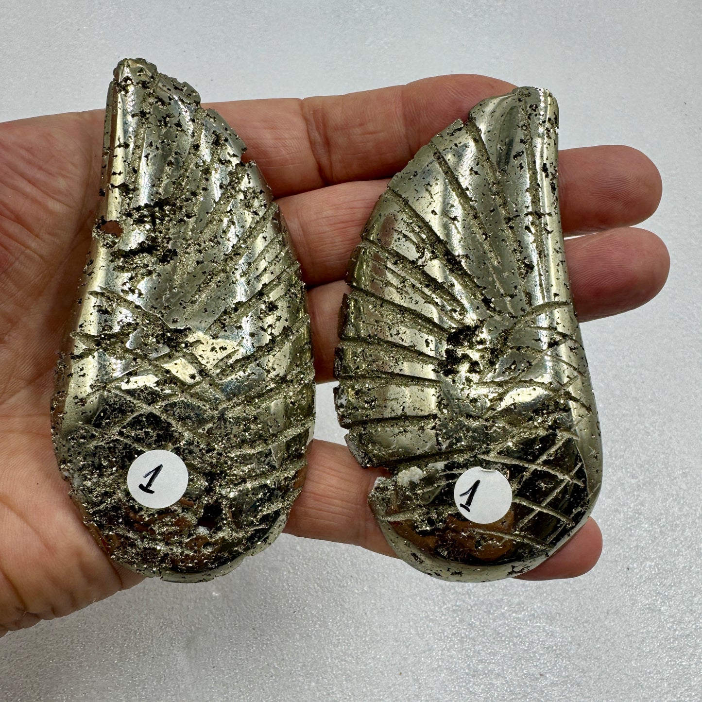 Alas de pirita Munay Minerales Mallorca