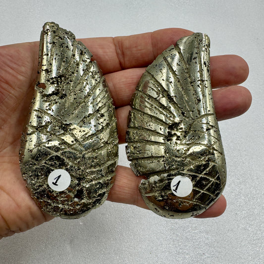 Alas de pirita Munay Minerales Mallorca