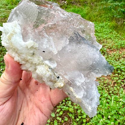 Cuarzo Himalaya con elbaita