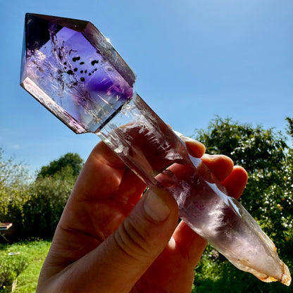 Cetro de amatista Munay Minerales Mallorca