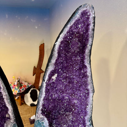 Geoda de amatista alas de ángel mariposa 110 kg. (Consultar precio)