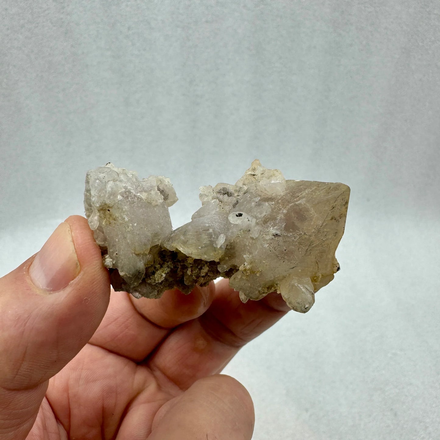 Prasiolita natural de Murcia España - MUNAY MINERALES MALLORCA