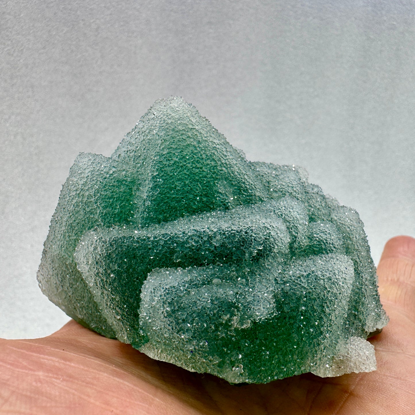 Fluorita verde octaédrica