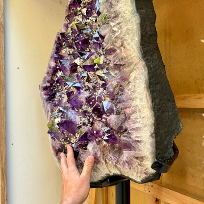 Drusa de amatista calidad extra 252 kg. 158 cm. (Consultar precio)