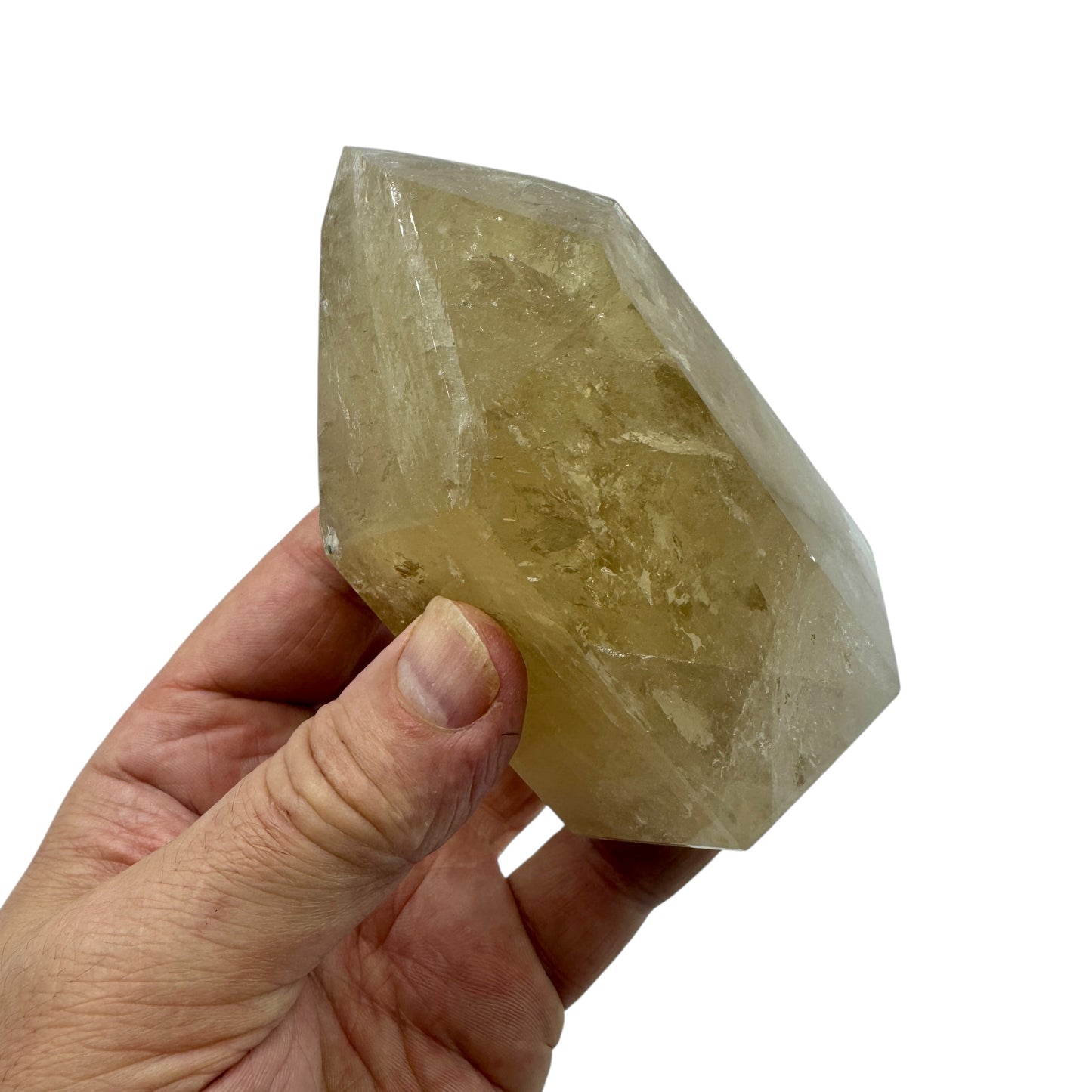 Citrino natural pulido - Munay Minerales Mallorca