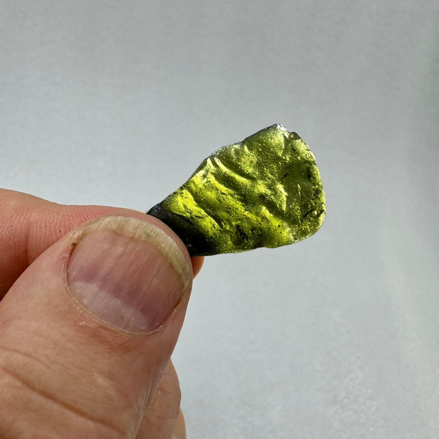 Moldavita tektita 5,9 g. Munay Minerales Mallorca