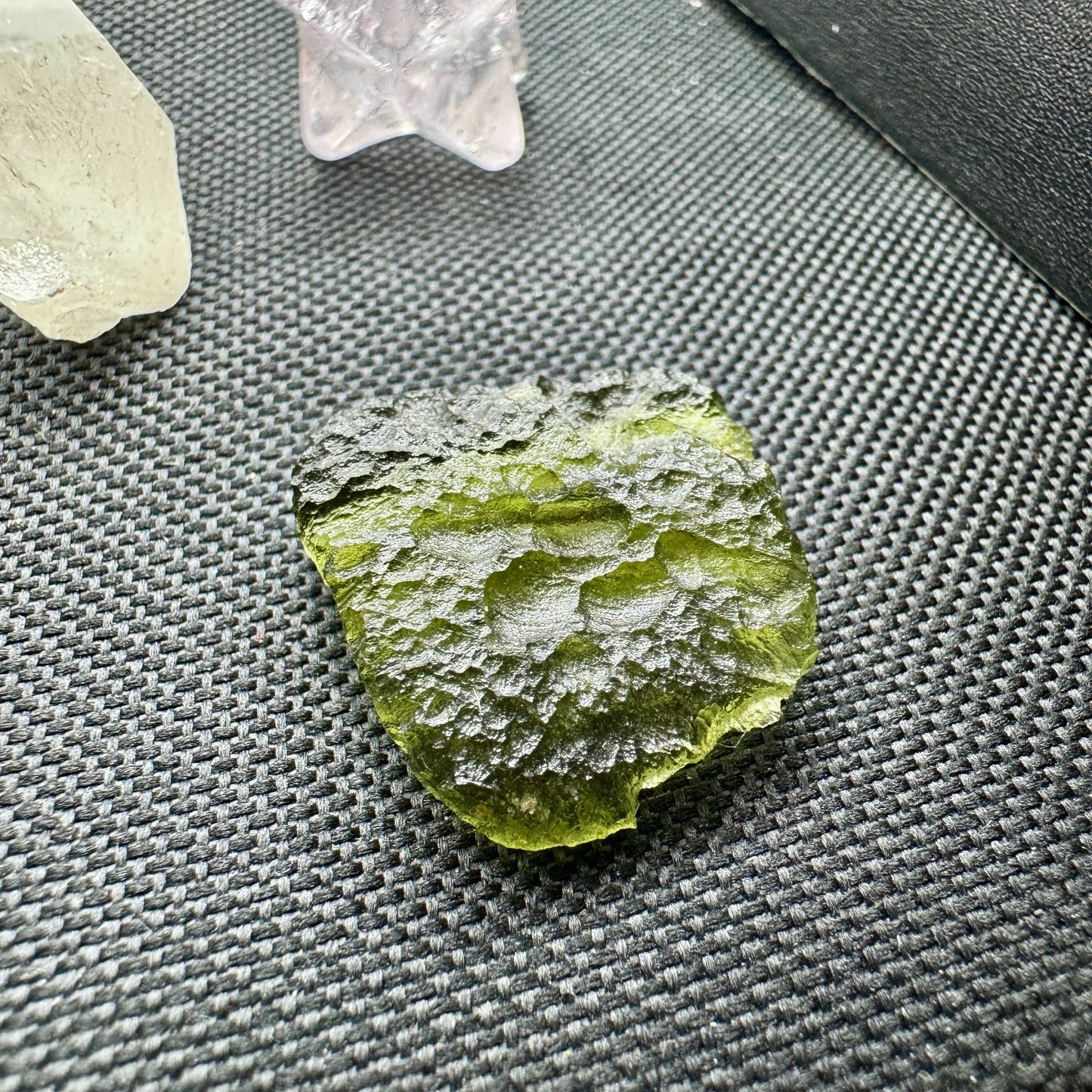 Moldavita tektita impactita Moldavite - Munay Minerales Palma de Mallorca Spain 