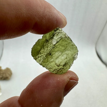 Moldavita tektita impactita Moldavite - Munay Minerales Palma de Mallorca Spain 