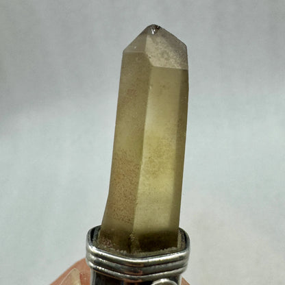 Citrino natural colgante en plata de ley - MUNAY MINERALES MALLORCA